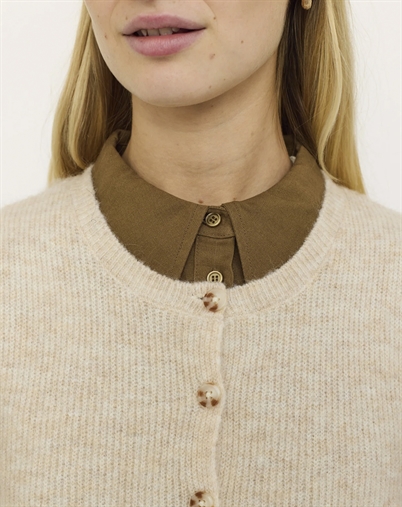 Soft Rebels - SRAlliy Strik Vest - Wood Ash Melange